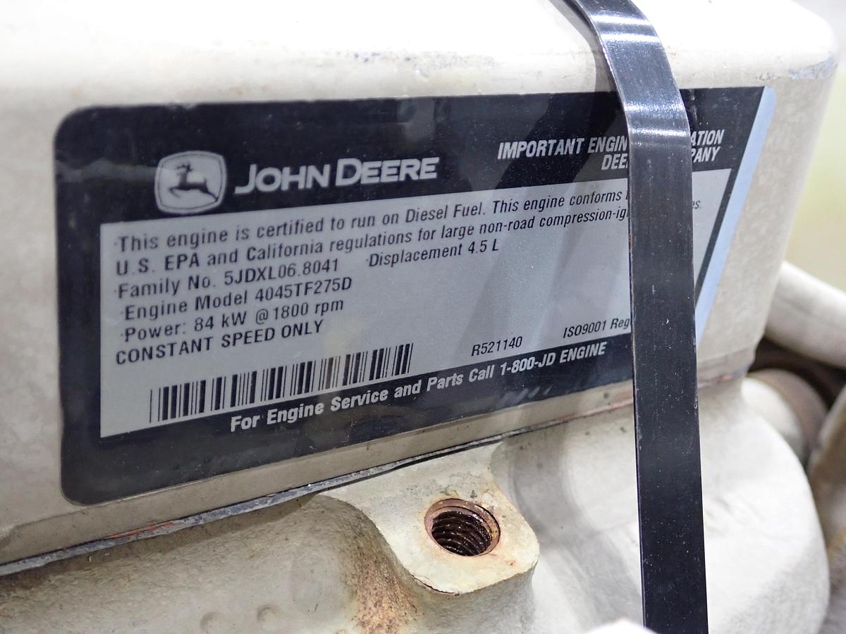 Used 2005 John Deere 4045TF275 Diesel Engine