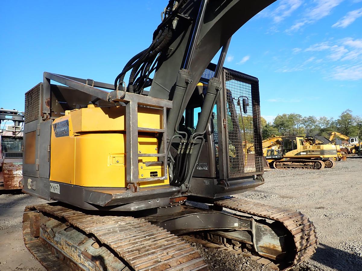 Used 2013 Volvo EC235DL Excavator PROGRIND MULCHER