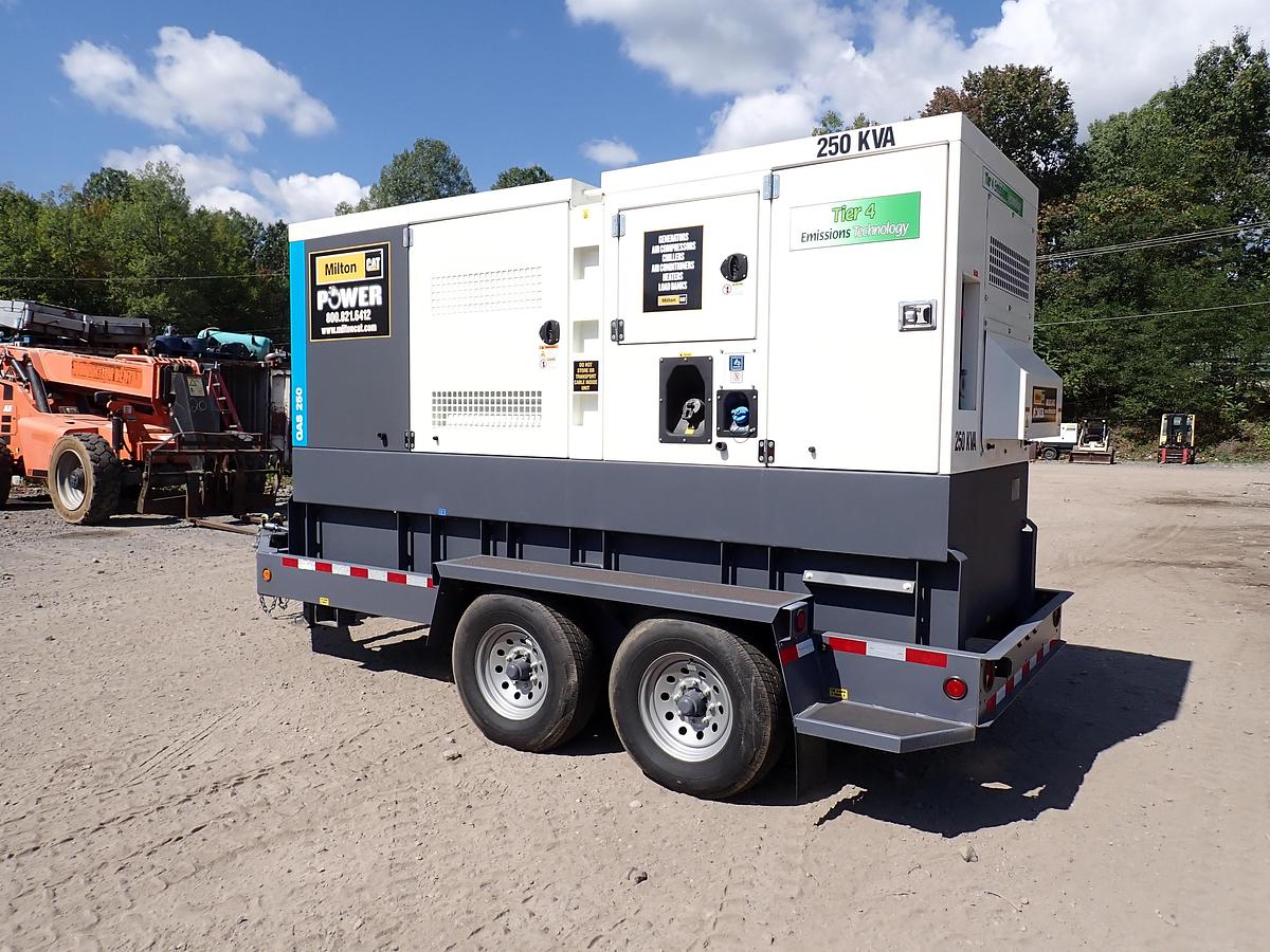 2024 Atlas Copco QAS250 UNUSED 200 KW Generator MANUFACTURER WARRANTY!