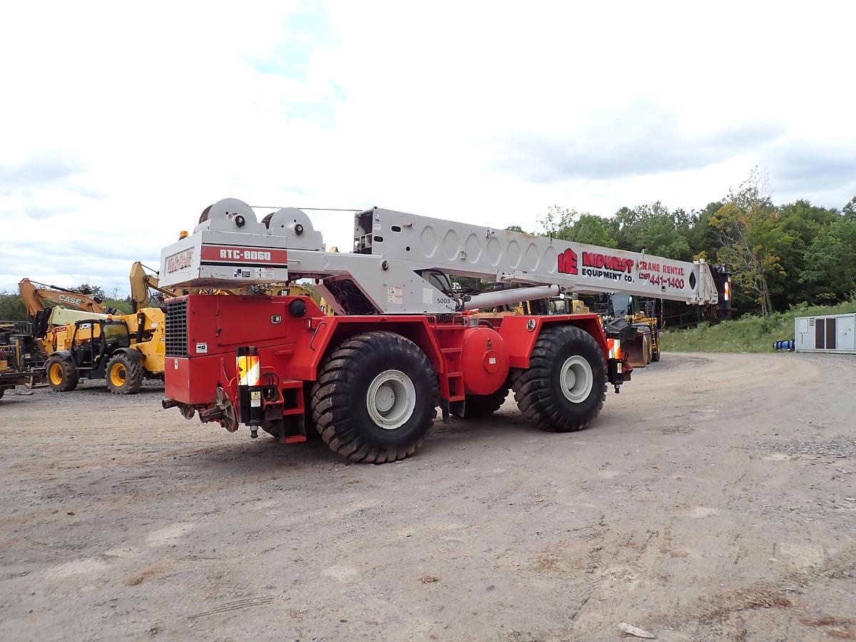 Used 1997 Link-Belt RTC-8060 60 Ton Rough Terrain Crane