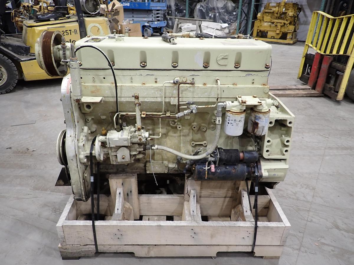 Used 1989 Cummins LTA10-C Diesel Engine 315 HP L10 CPL 894