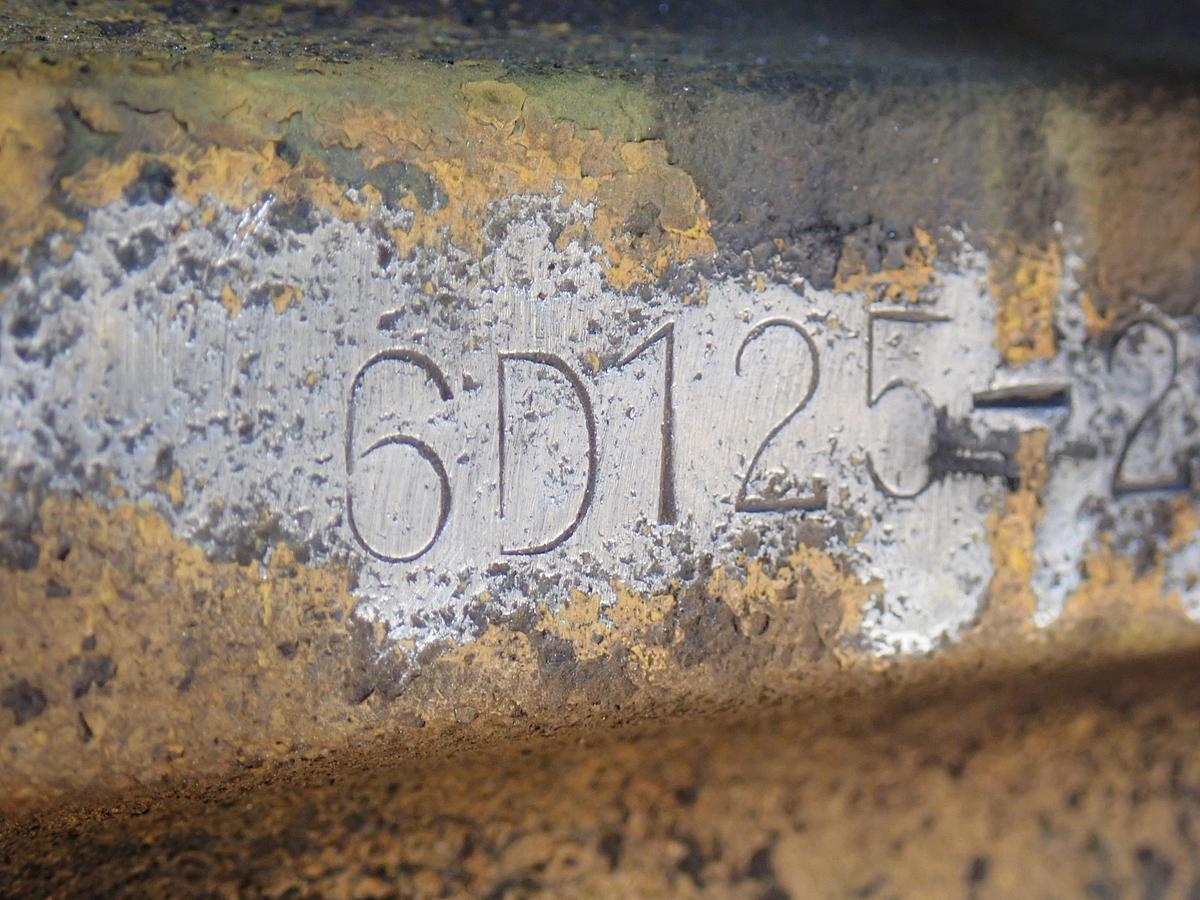 Used Komatsu S6D125-2