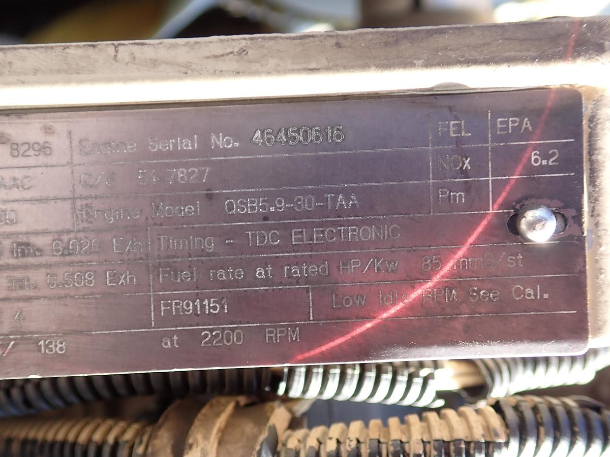 Used 2005 Cummins QSB 5.9 Diesel Engine CPL 8296