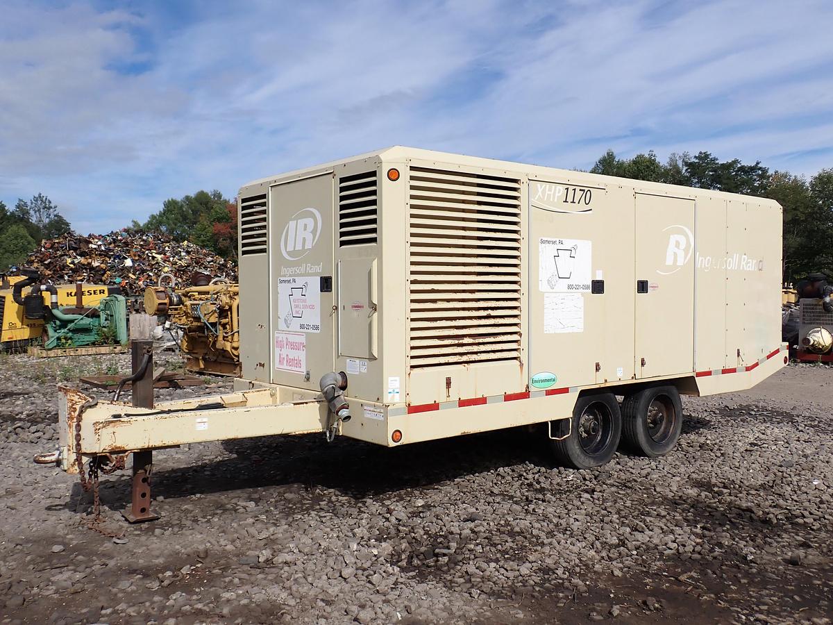 Used 2007 Ingersoll Rand XHP1170 High Pressure Air Compressor 