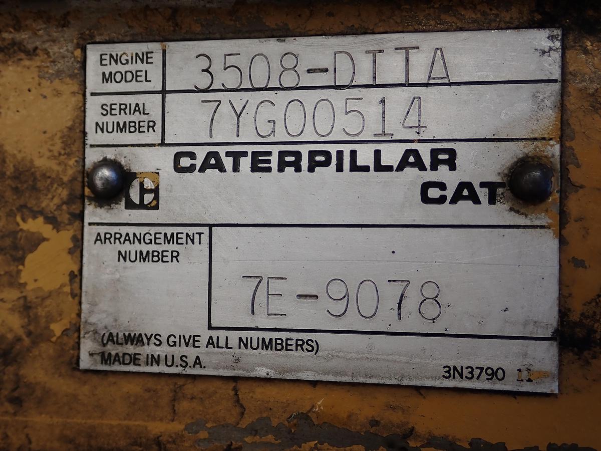 Used 1993 CAT 3508 Diesel Engine 777C TRUCK 7E-9078