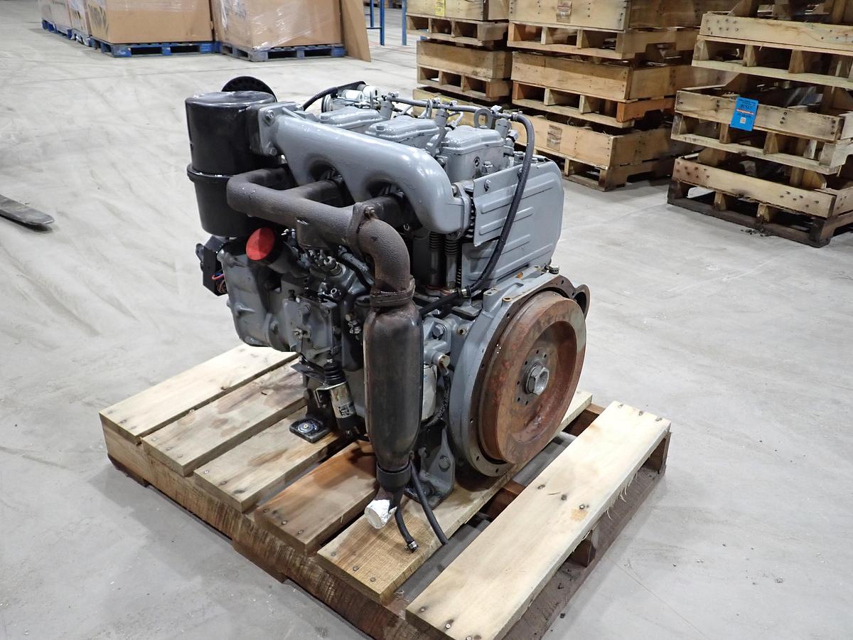 Used Lombardini 5LD825-3 Diesel Engine 688 HOURS!