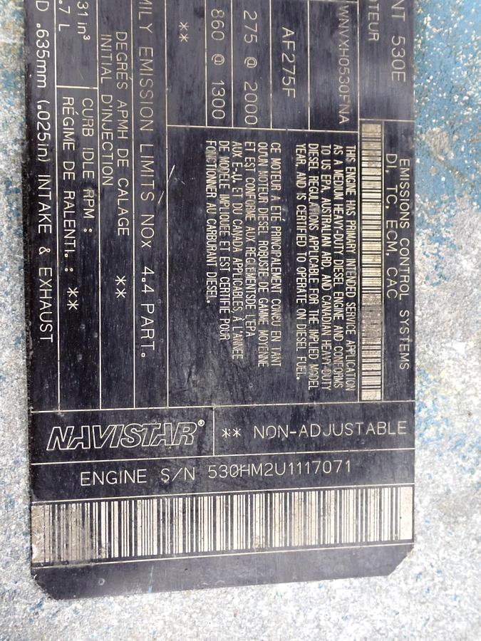 Used 1998 International DT530E Diesel Engine 275 HP 23K ORIGINAL MILES!