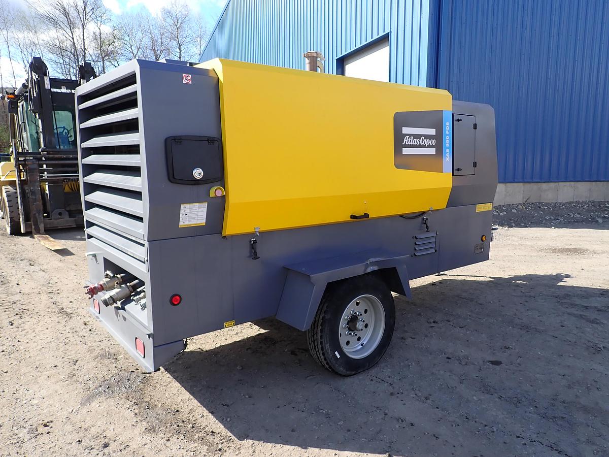 Used 2020 Atlas Copco XAS950 PD8 950 CFM Air Compressor 598 HOURS!!