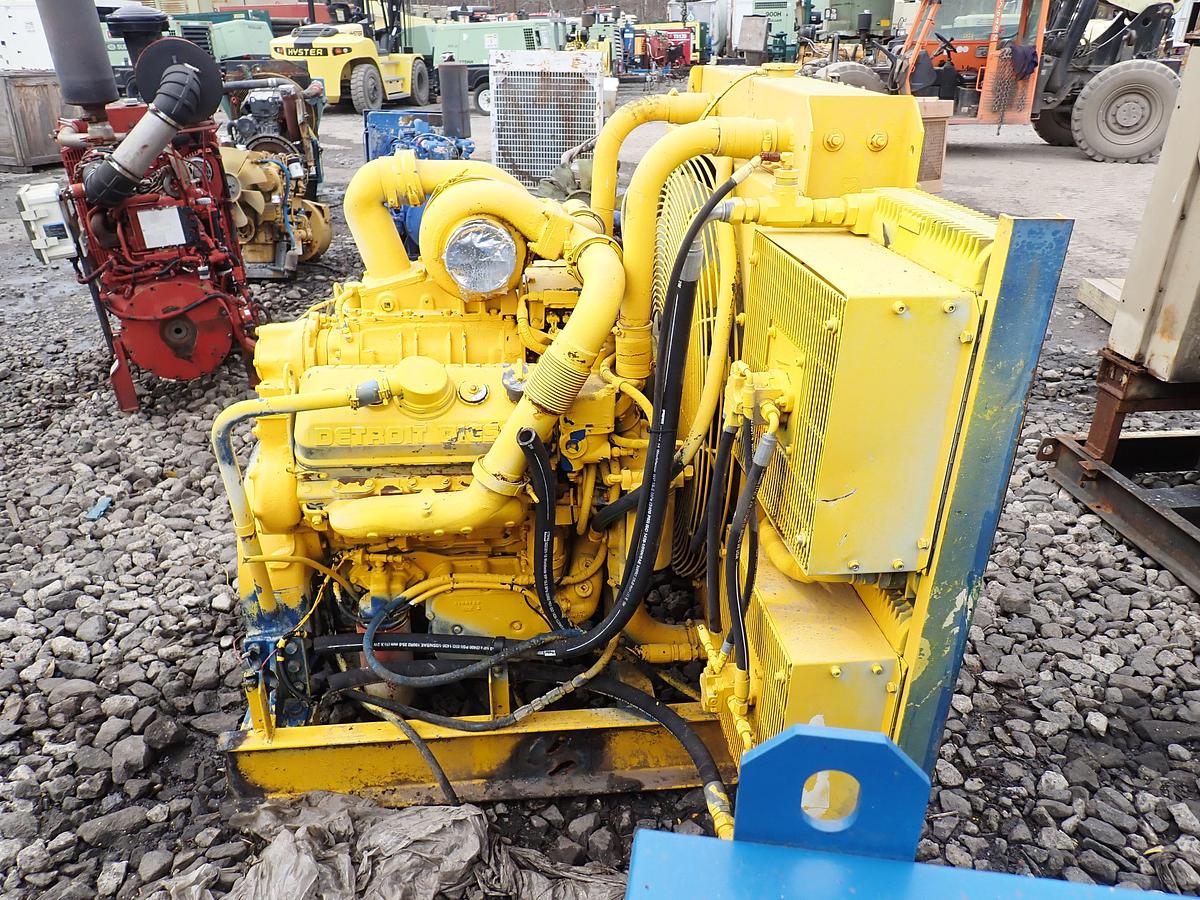 Used Detroit Diesel 6V92TA DDEC Industrial Diesel Engine 8063-7K33