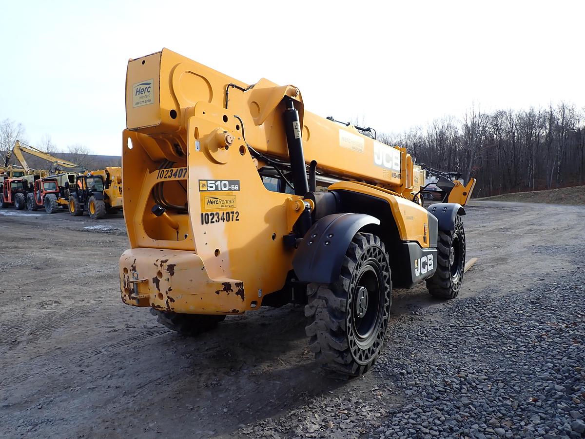 Used 2018 JCB 510-56 10K Telehandler