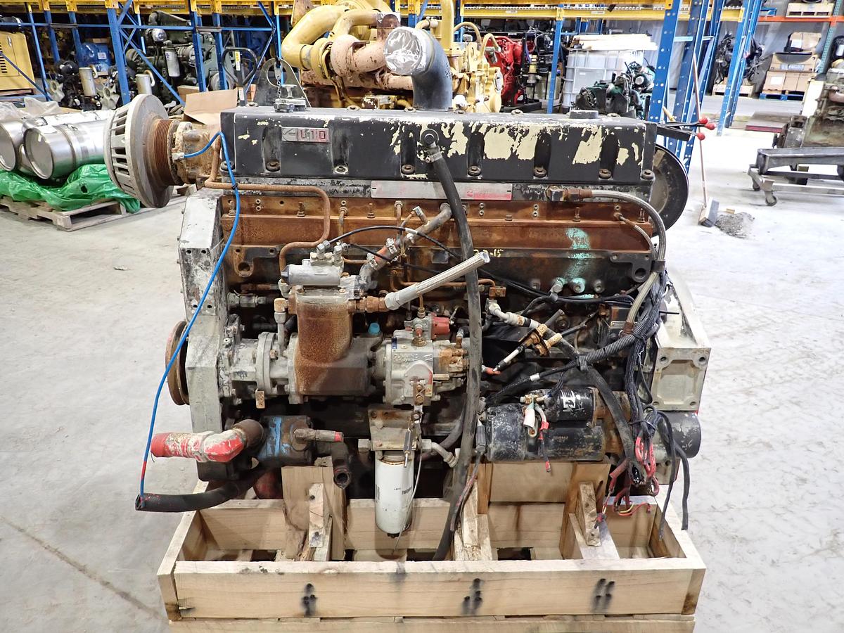 Used 1995 Cummins LTA10-300 Diesel Truck Engine DRY INTAKE CPL 1866