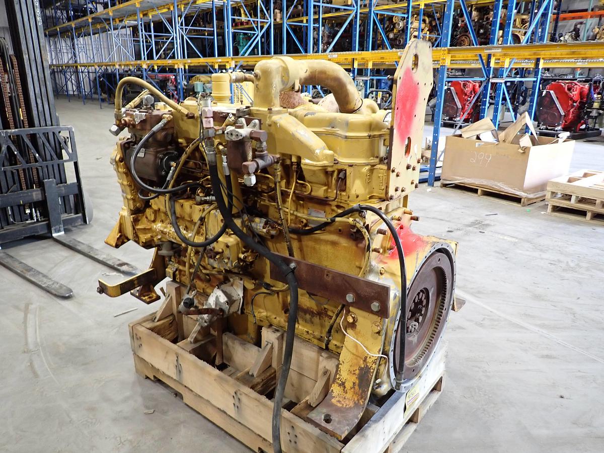 Used 1987 CAT 3406B Diesel Engine AR # 7W5178 16G GRADER