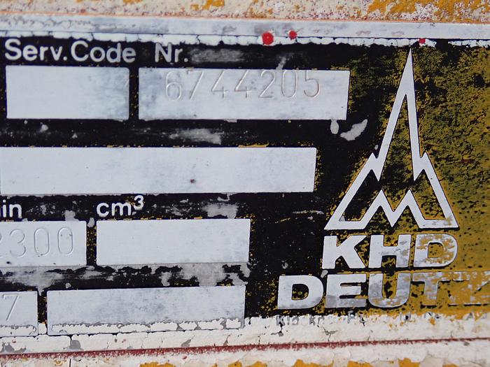 Used DEUTZ F4L912 Diesel Engine