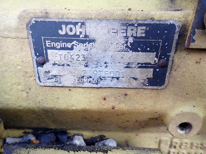 Used John Deere 4239TF001 Turbo Diesel Engine RUNS MINT! VIDEO! 4239T 3.9 Backhoe