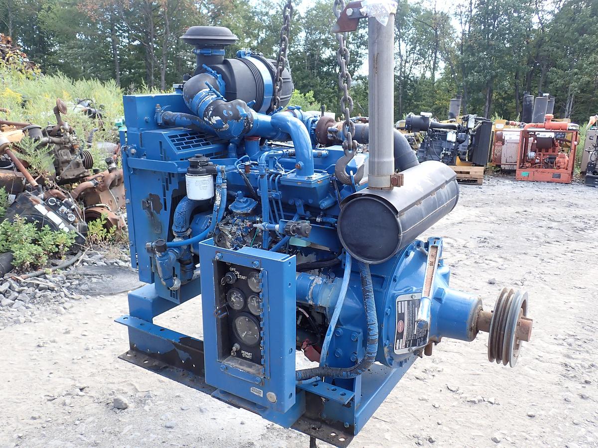 Used 2012 Cummins B3.3 Turbo Diesel Engine POWER UNIT! PTO Clutch!