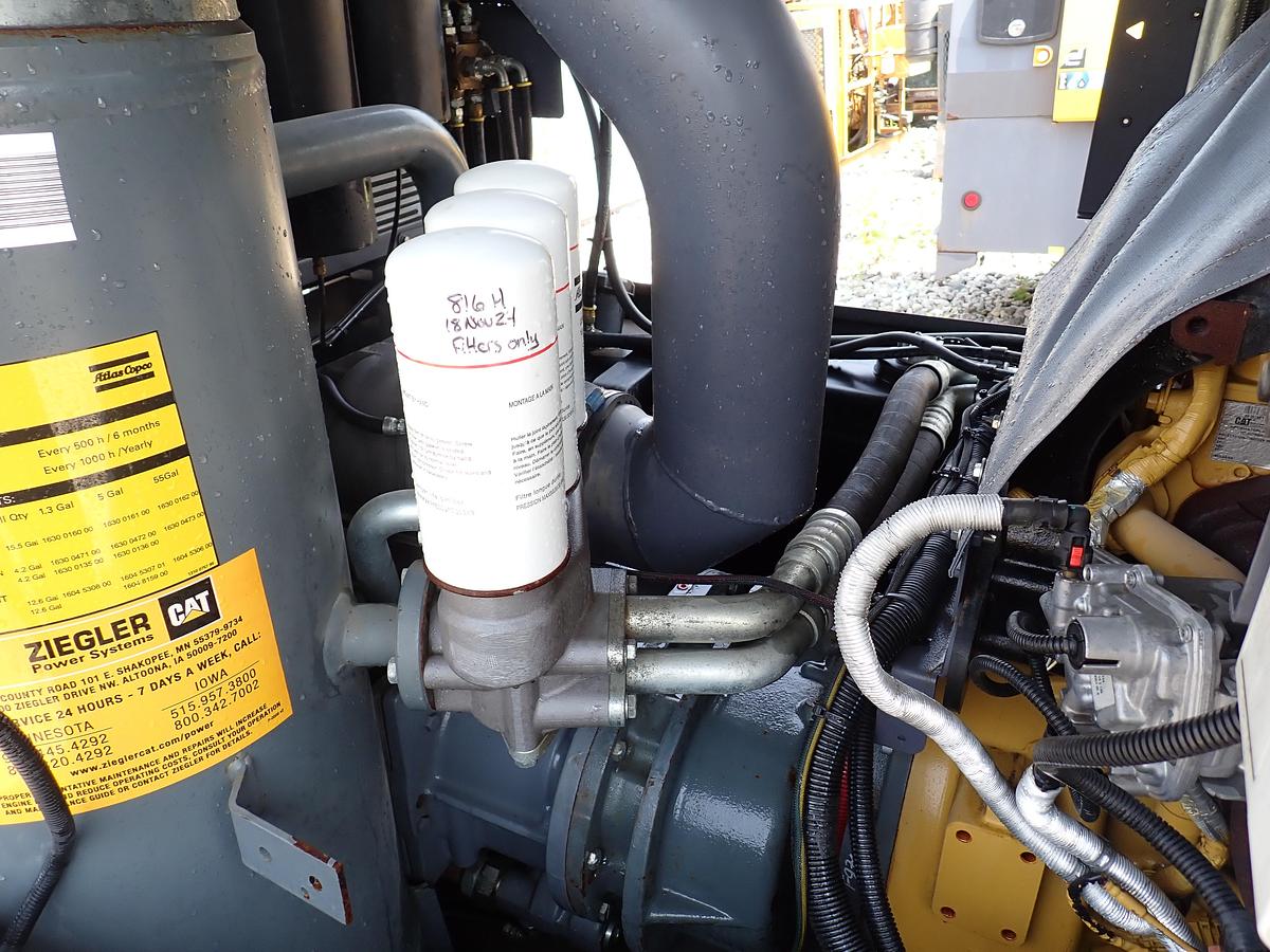 Used 2020 Atlas Copco XAS950CD8 950 CFM Air Compressor 842 HOURS