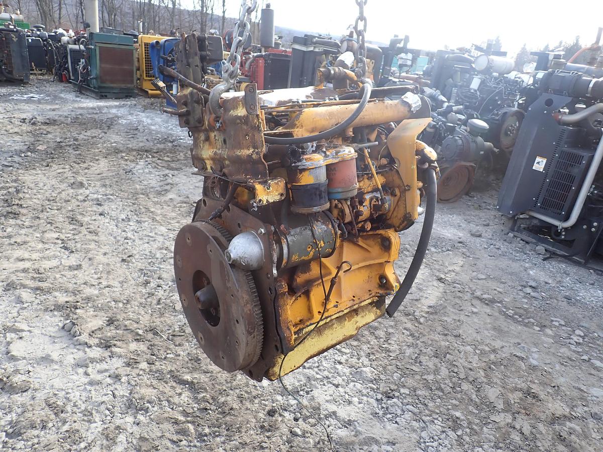 Used Ford 201 Diesel Engine 4500 BACKHOE! New Holland