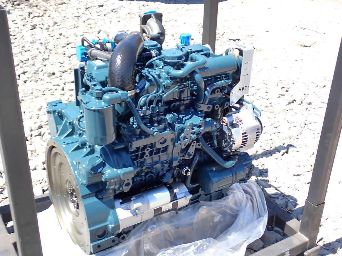 Kubota V3307-T Turbo Diesel Engine UNUSED!