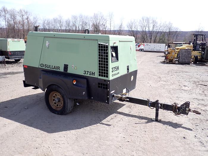 Used 2017 Sullair 375HDPQ JD3 Air Compressor