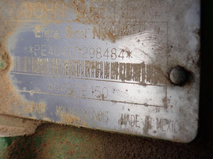 Used John Deere 4045DF150 Diesel Engine POWER UNIT!