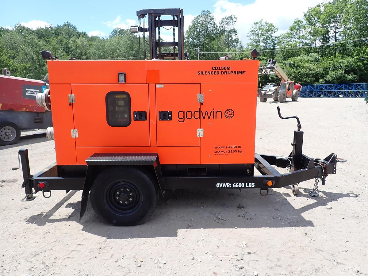 Used 2015 Godwin CD150M 6" Critical/Quiet Enclosure Water Pump