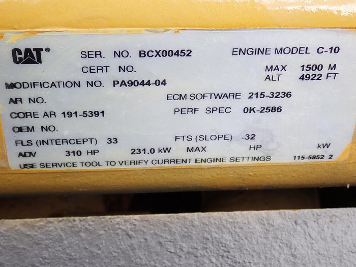 Used 2001 CAT C10 Industrial Diesel Engine A/R 191-5391