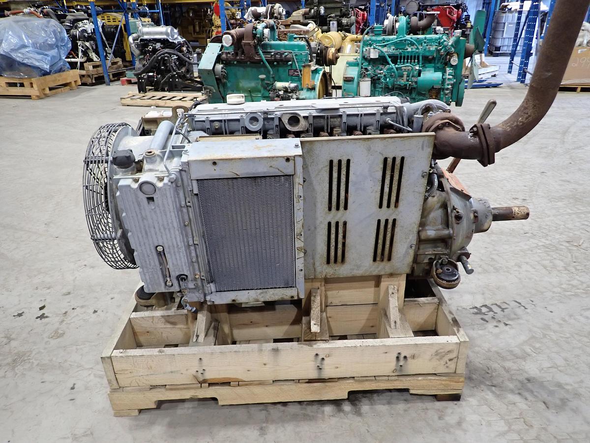 Used Deutz BF6M1012 Diesel Engine POWER UNIT w/ PTO CLUTCH!
