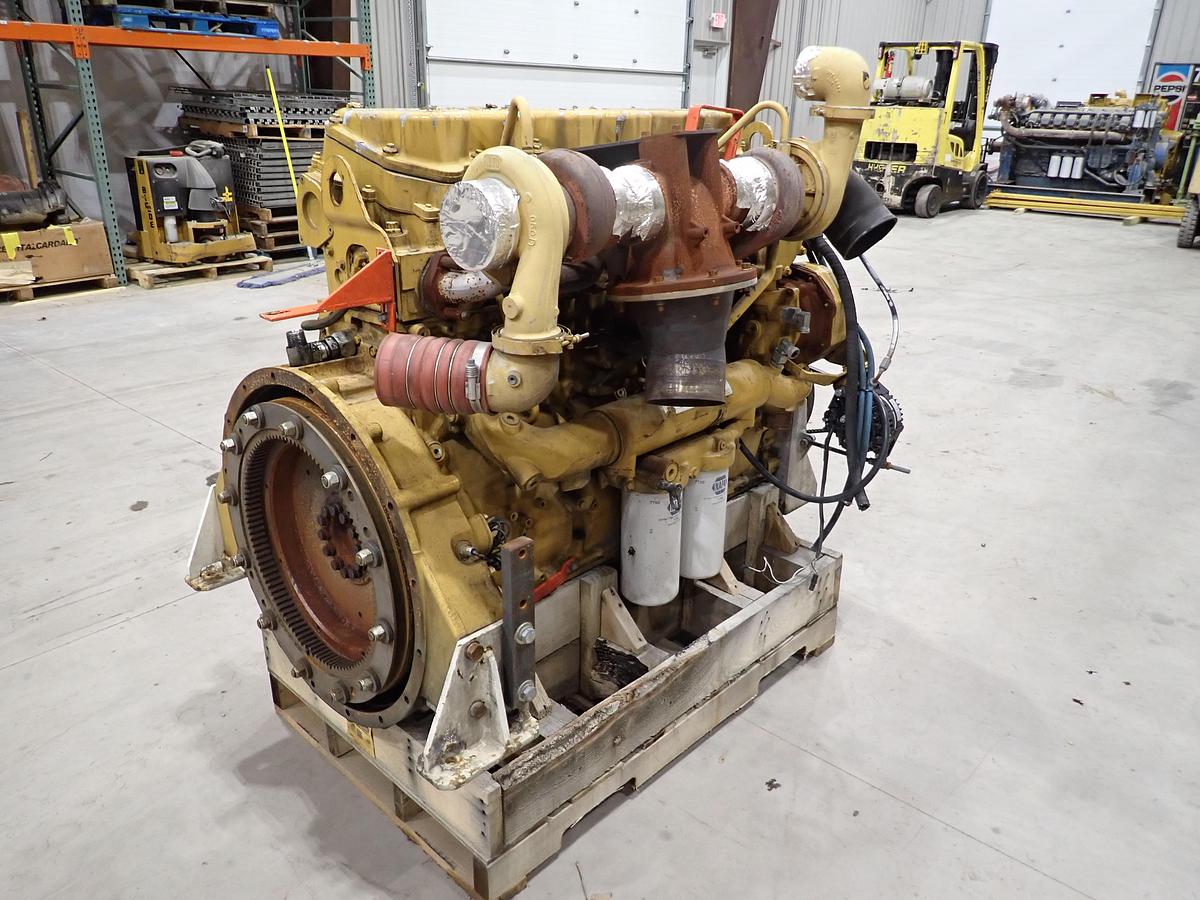 Used 2013 CAT C18 Twin Turbo Diesel Engine AR # 366-9753