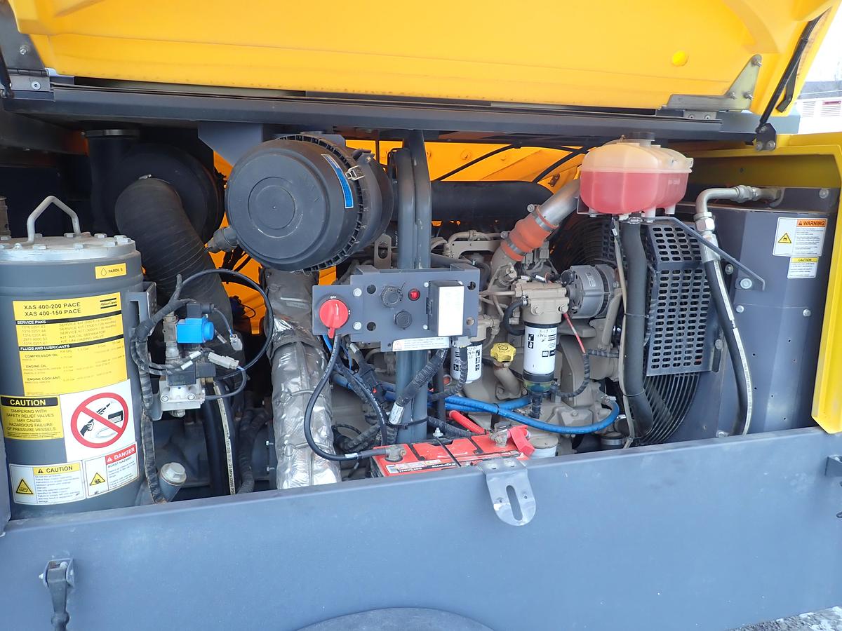 Used 2023 Atlas Copco XAS400-200 Air Compressor 
