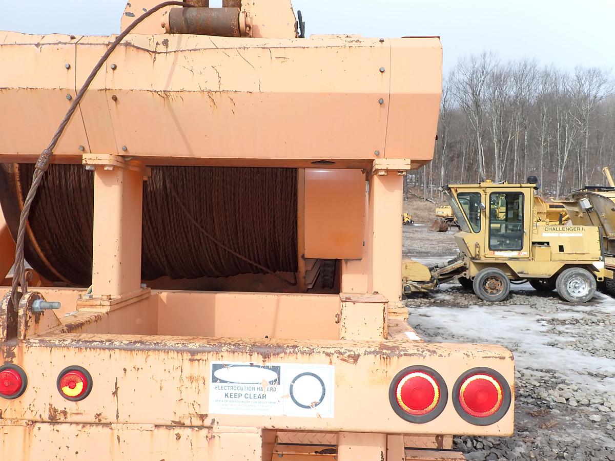 Used 2007 Wagner-Smith T-1DP-300 Single Drum Cable Puller 