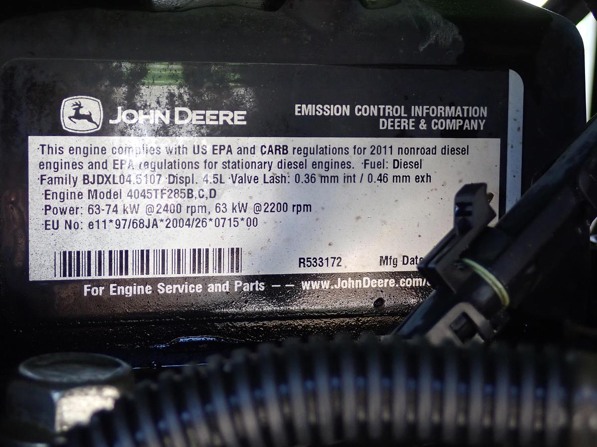 Used 2011 John Deere 4045TF285 Diesel Engine POWER UNIT