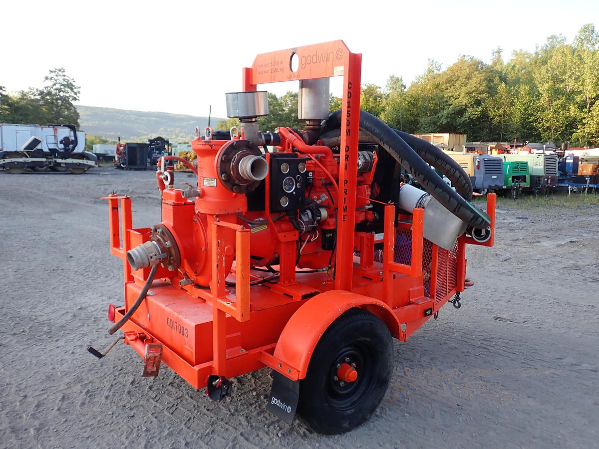 Used 2017 Godwin CD150M 6" Water Pump