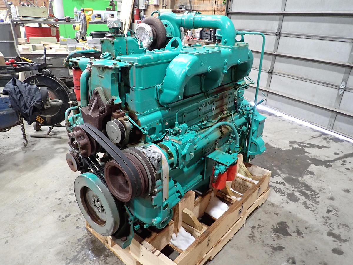 Used 1990 Cummins NT855-G4 Turbo Diesel Engine CPL 849 87 HOURS!