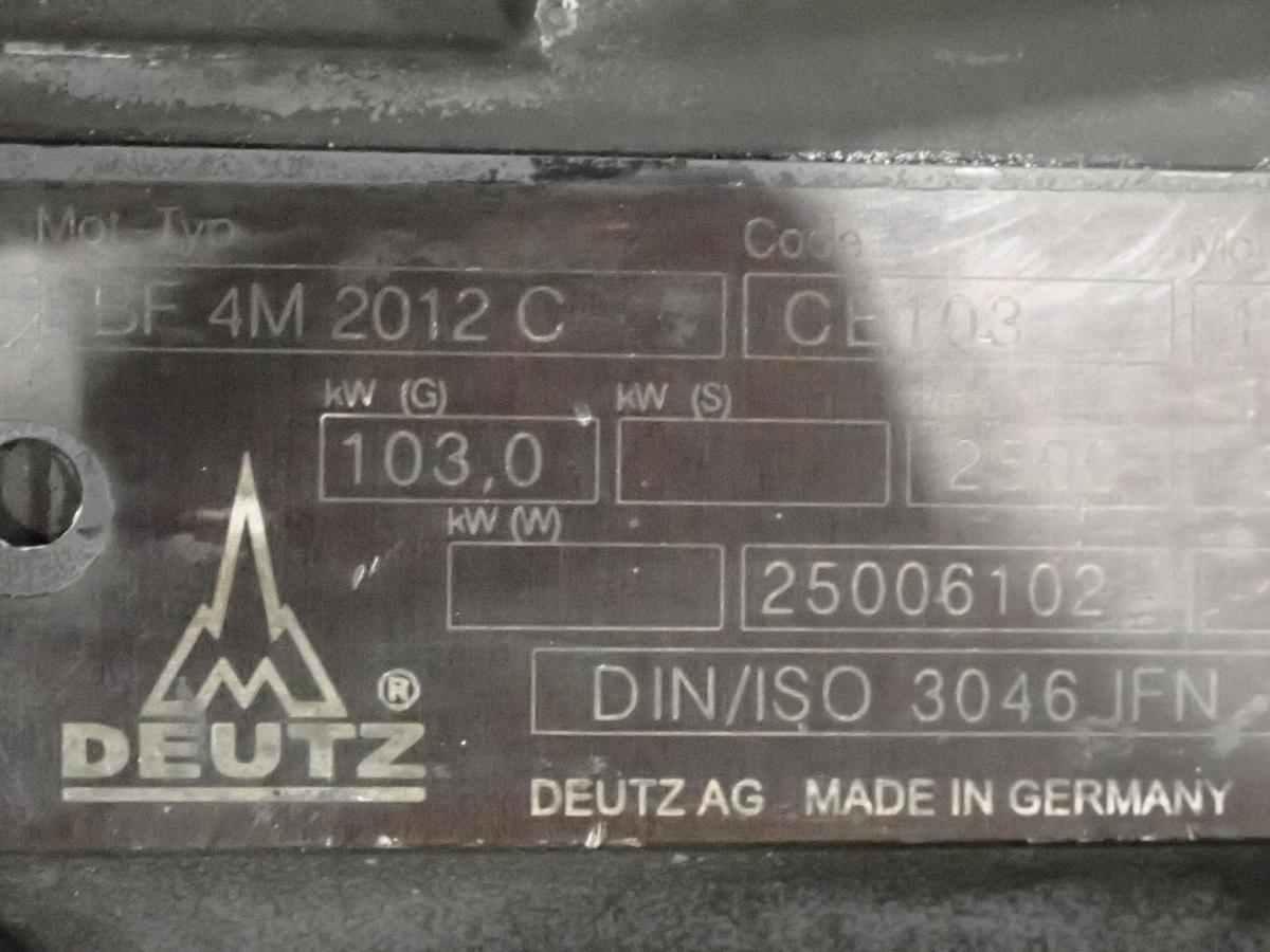 Used 2006 Deutz BF4M2012C Diesel Engine