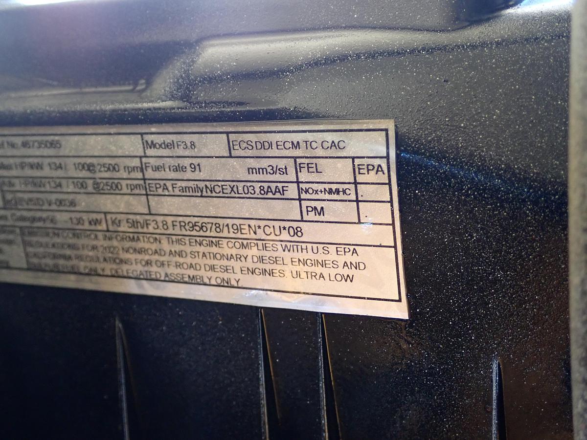 Used 2022 Doosan P425/HP375 Air Compressor 1528 HOURS