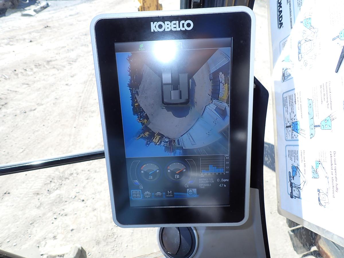 Used 2022 Kobelco SK140SRLC-7 Hydraulic Excavator SUPER CLEAN!