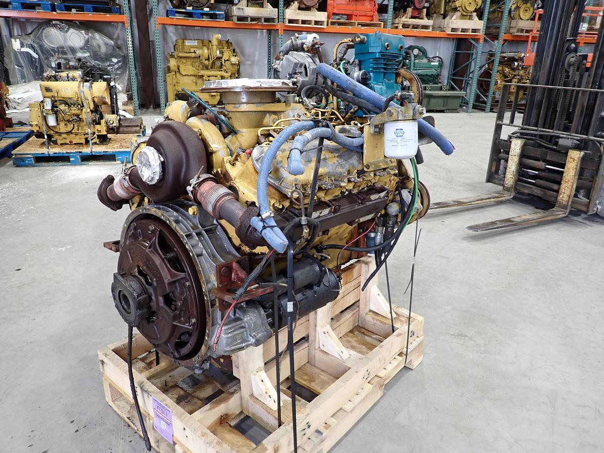 Used CAT 3208T Turbo Diesel Truck Engine 