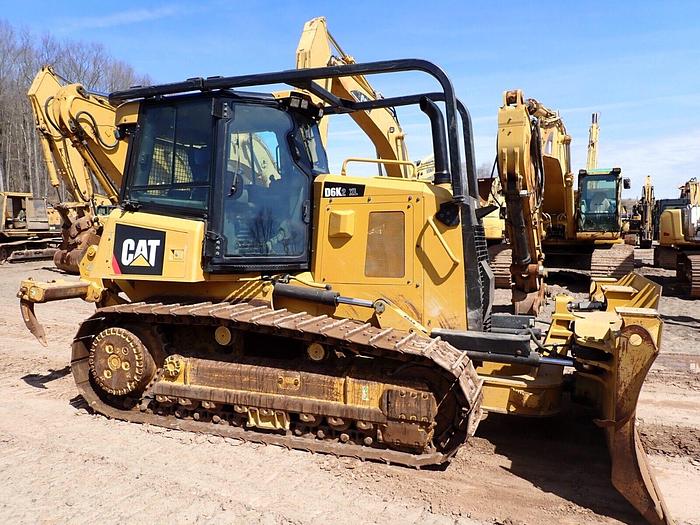 Used 2019 Caterpillar D6K2 XL Crawler Dozer NICE! Sweeps Screens RIPPER! A/C 6 Way