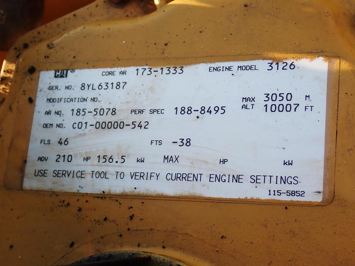 Used 2000 CAT 3126B