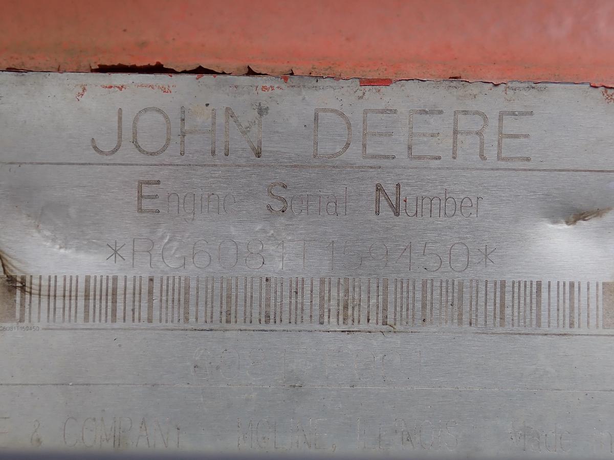 Used John Deere 6081TF001