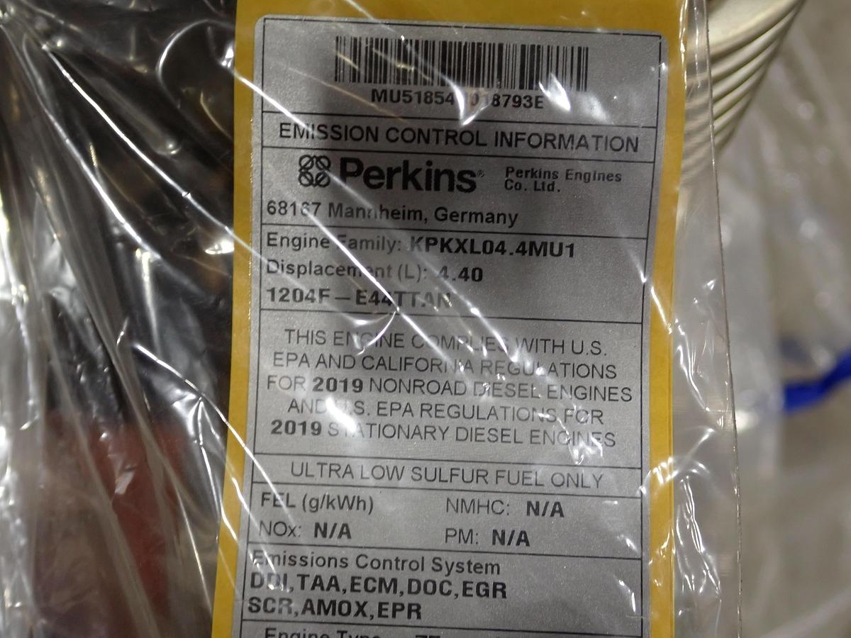 2019 Perkins 1204F-E44TTAN Diesel Engine P