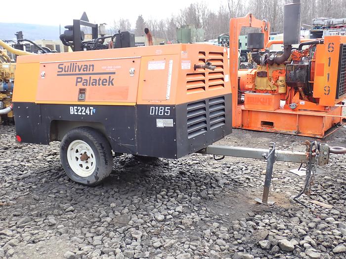 Used 2012 Sullivan Palatek DF185PJD 185 Air Compressor