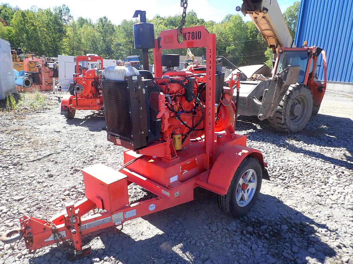 Used 2010 Godwin CD150M 6" Water Pump CAT DIESEL