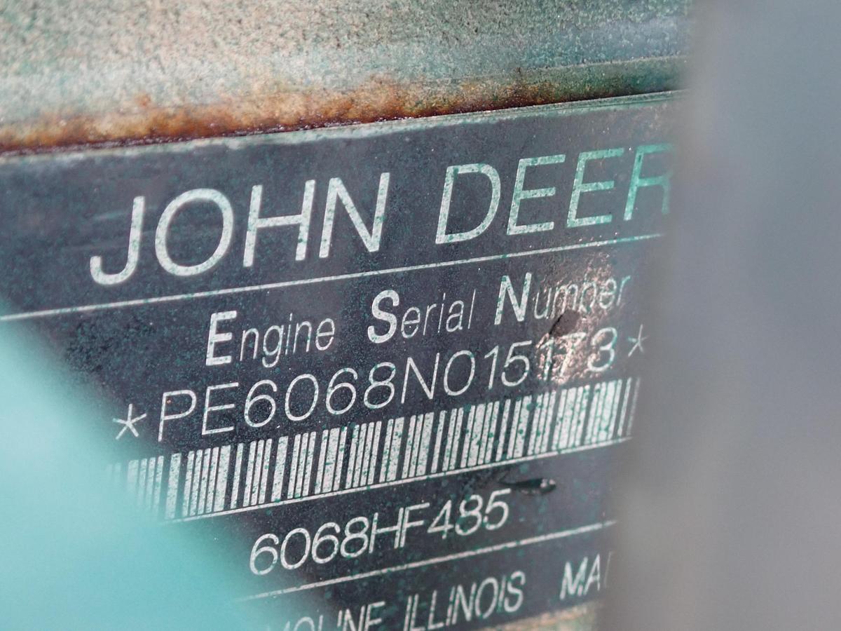 Used 2020 John Deere 6068HF485 Diesel Engine POWER UNIT!