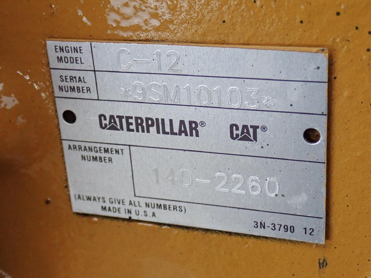 Used 2007 CAT C12 Diesel Truck Engine GOV'T SURPLUS 232 HOURS!!