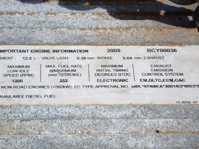 Used 2005 CAT C12 Industrial Power Unit A/R 212-3802