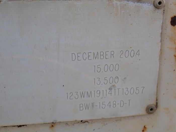 Used 2004 Sherman Reilly BWT-1548-D-T Bullwheel Tensioner