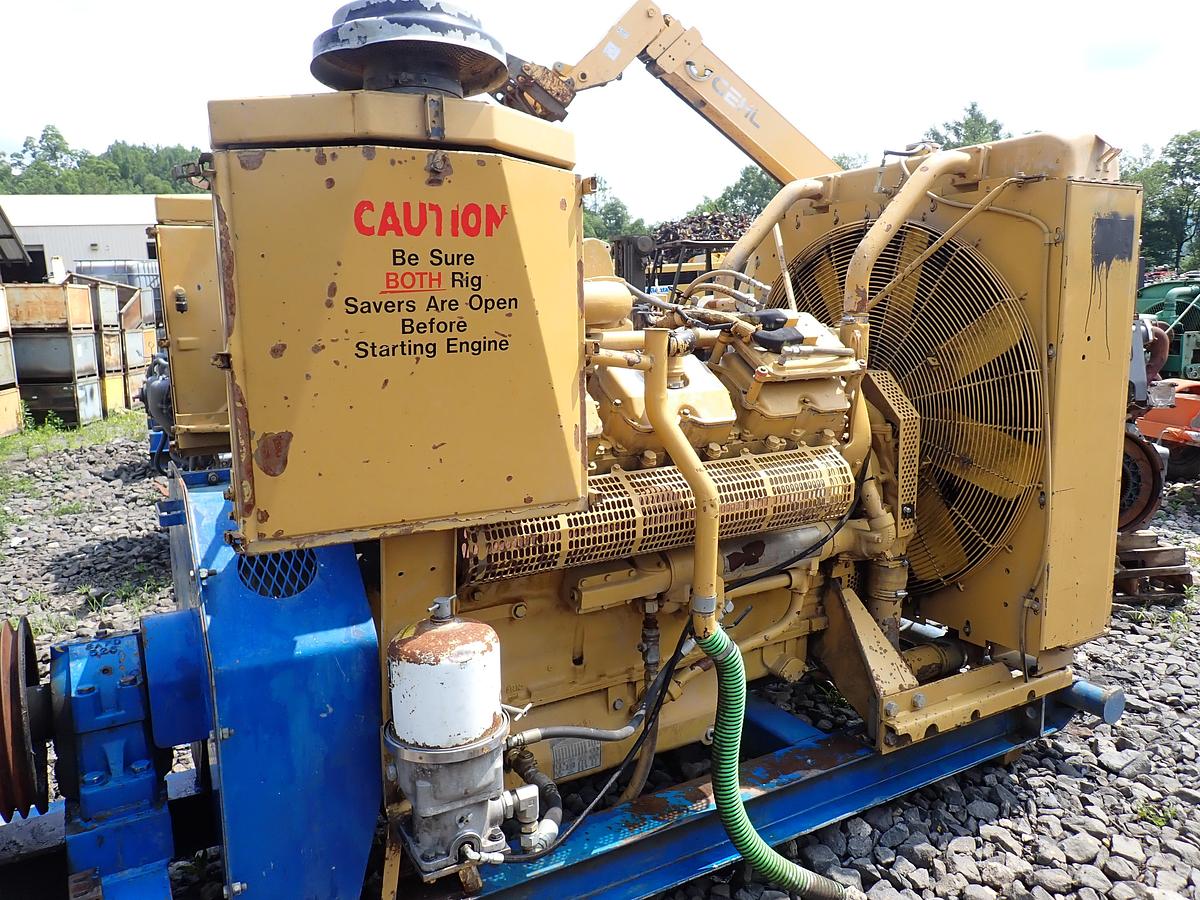 Used 2000 CAT 3412E Diesel Engine POWER UNIT! AR 156-7211