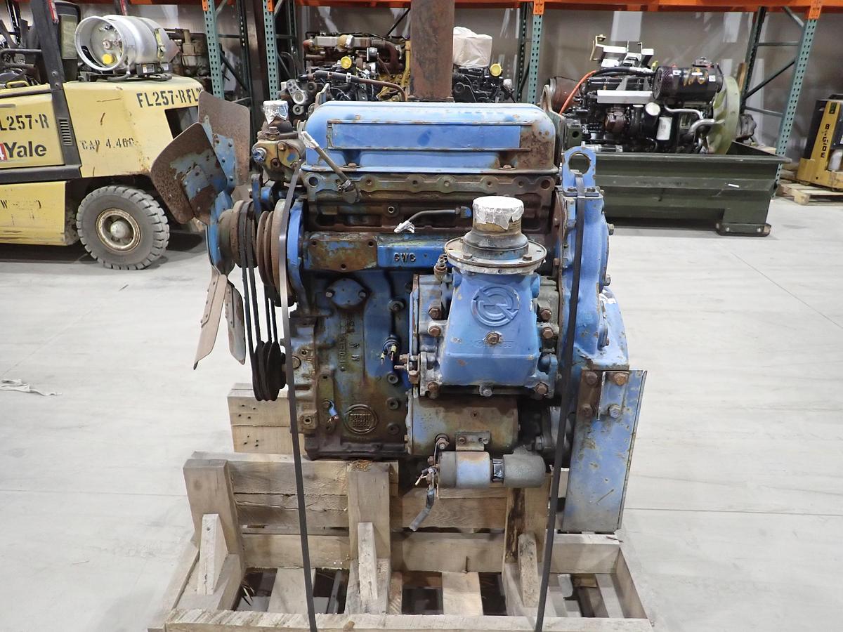 Used Detroit Diesel 3-53 Engine RIGHT HAND EXHAUST