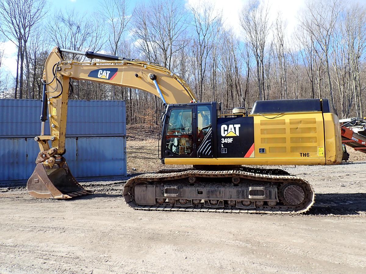 Used 2019 CAT 349FL Excavator Q/C Aux. Hydraulics
